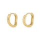 Stone and Strand 14K Yellow Gold Freddie Huggies Side Image