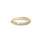 Stone and Strand 14K Yellow Gold Full Pave Knife Edge Stacking Band Side Image