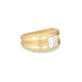 Stone and Strand 14K Yellow Gold Full Volume LAB-Created Diamond Ring Side Image