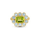 Stone and Strand 14K Yellow Gold Full Volume Pistacchio Spritz Vinateg Ring Front Image