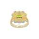 Stone and Strand 14K Yellow Gold Full Volume Pistacchio Spritz Vinateg Ring Rear Image