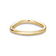 Stone and Strand 14K Yellow Gold Gentle Wave Band Rear Image