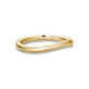 Stone and Strand 14K Yellow Gold Gentle Wave Band Front Image