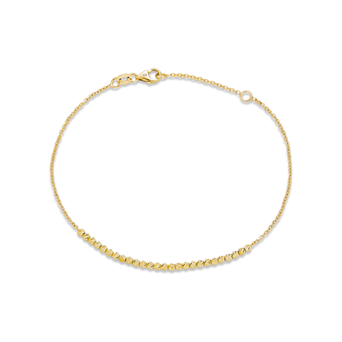Stone and Strand 14K Yellow Gold Glitter in the Sky Bracelet Front Image