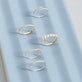 Still life image of Up And Down Baguette Diamond Line Band with Stone and Strand solid gold jewelry