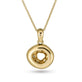 Stone and Strand 14K Yellow Gold Bagel Brunch Neckalce Rear Image
