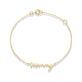Stone and Strand 14K Yellow Gold Gold Best Mommy Bracelet Front Image