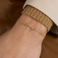 Image of 14K Yellow Gold Gold Best Mommy Bracelet on Models Arm
