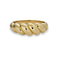 Gold Brioche Ring