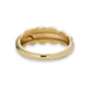 Gold Brioche Ring