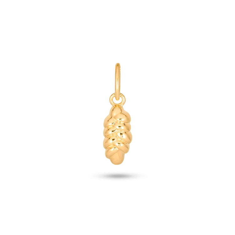 Stone and Strand 14K Yellow Gold Challah Charm Front Image