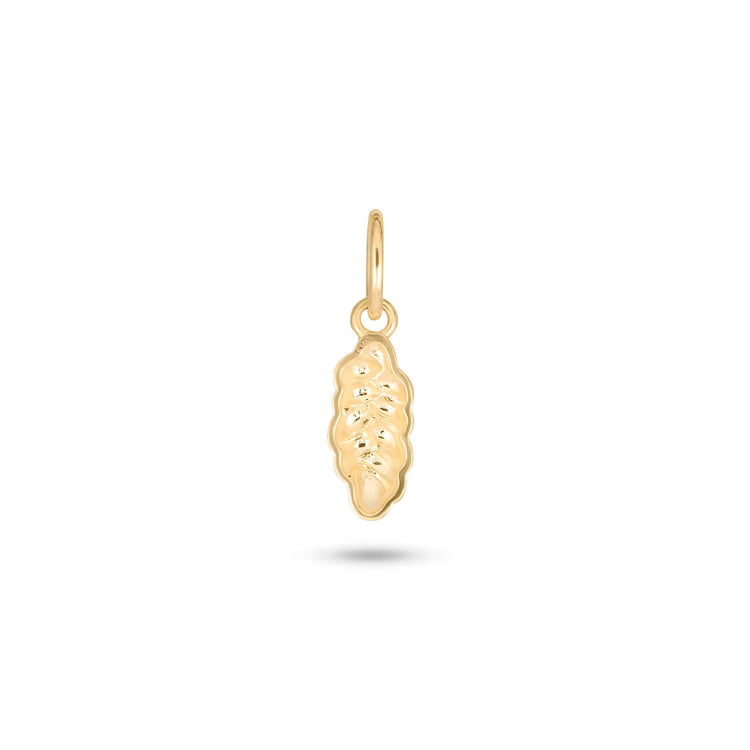Stone and Strand 14K Yellow Gold Challah Charm Rear Image