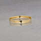 Stone and Strand 10K Yellow Gold Gold Cigar Bangle Editorial Image