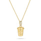Stone and Strand 14K Yellow Gold Gold Coffee Brunch Necklace Front Image