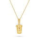 Stone and Strand 14K Yellow Gold Gold Coffee Brunch Necklace Rear Image