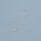 Stone and Strand 14K Yellow Gold Gold Gothic Nameplate Choker Editorial Image