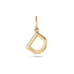 Gold Initial D Charm