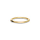 Stone and Strand 14K Yellow Gold Gold Knife Edge Stacking Band Front Image