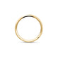 Stone and Strand 14K Yellow Gold Gold Knife Edge Stacking Band Side Image