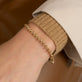 Image of 14K Yellow Gold Portofino Bracelet on Models Arm