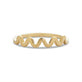 Gold Scribble Ring