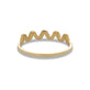 Gold Scribble Ring