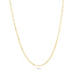 Stone and Strand 10K Yellow Gold Singapore Chain Front Image