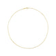 Stone and Strand 10K Yellow Gold Singapore Chain Front Image