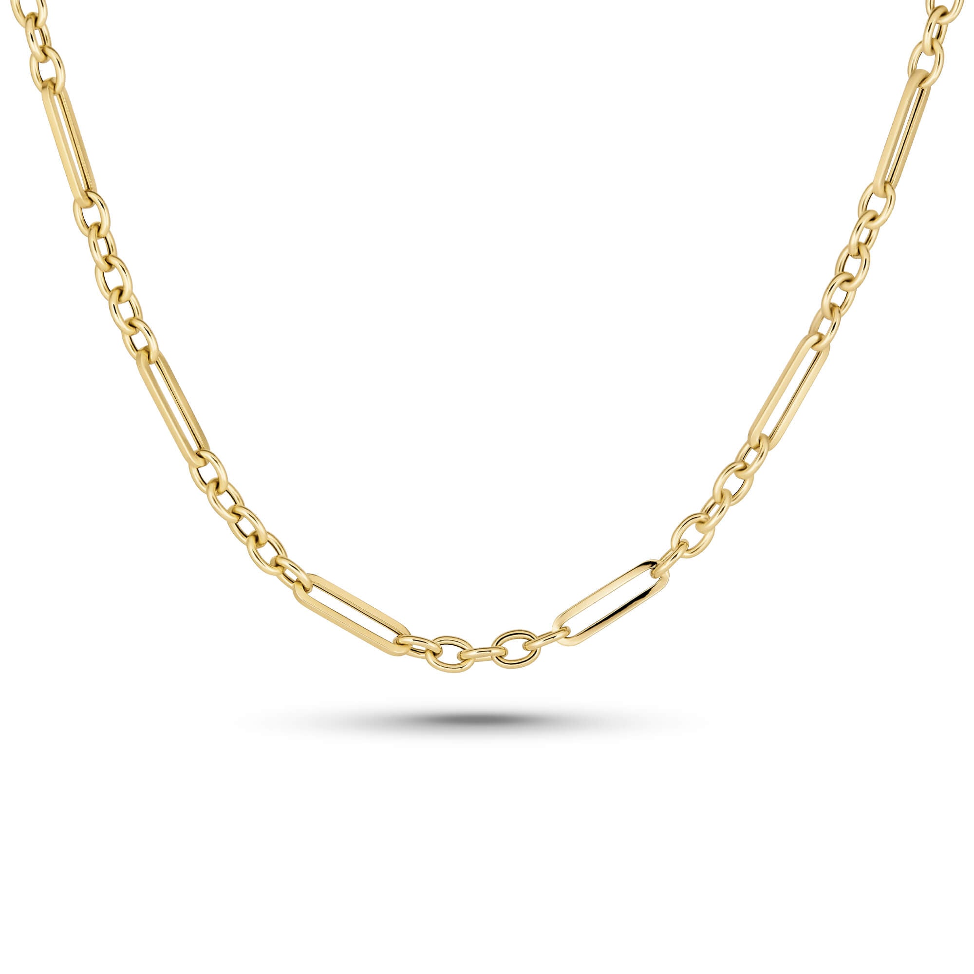 Gold Vintage Link Pivot Chain