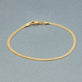 Golden Glow Herringbone Bracelet