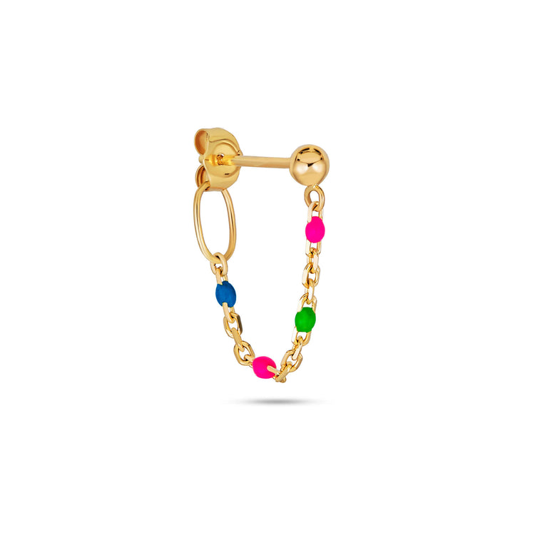Goldie Pop Front to Back Earring