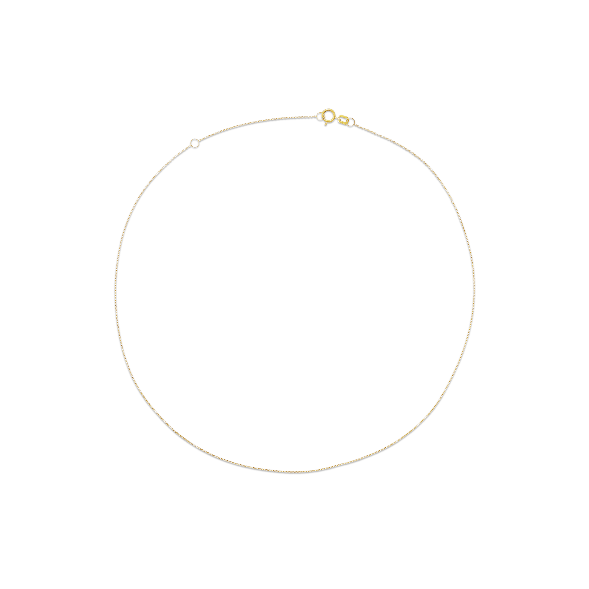 Ultra Fine Gold Chain Choker