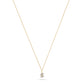 Stone and Strand 14K Yellow Gold Gothic Pave Initial Necklace Image