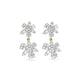Stone and Strand 14K Yellow Gold Grand Magnolia Diamond Drop Earrings Front Image