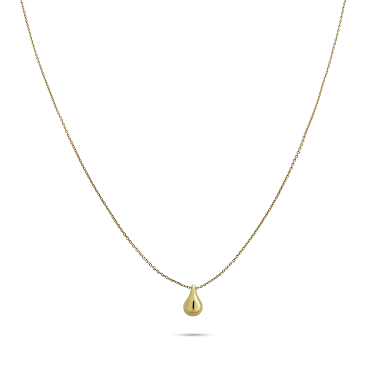 Stone and Strand 10K Yellow Gold Gold Drop Necklace Image