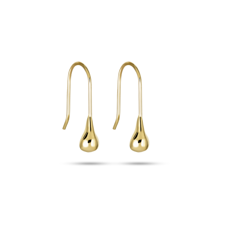 Golden Droplet Earrings