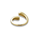Stone and Strand 10K Yellow Gold Golden Droplet Hug Ring Rear Image