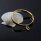 Still life image of Harbor Gold Bracelet with Stone and Strand solid gold jewelry
