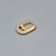Stone and Strand 14K Yellow Gold Harbor Halo Earrings Editorial Image