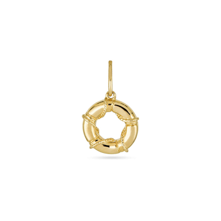 Stone and Strand 10K Yellow Gold Head Above The Water Charm Front Image