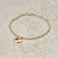 Heart And Soul Ruby Bracelet