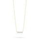 Stone and Strand 10K Yellow Gold Heart, Mom Diamond Necklace Image