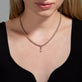 Hooked On You Silver Topaz Charm