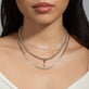 Hooked On You Silver Topaz Charm