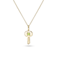 Home Sweet Home Birthstone Necklace Peridot August