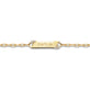 Stone and Strand 10K Yellow Gold ID Me Diamond Bracelet Close Up Image