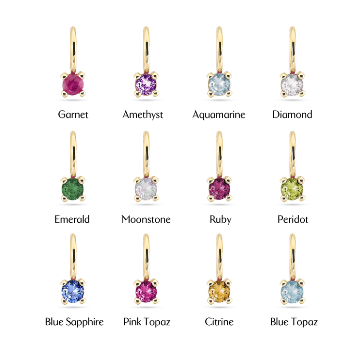 Stone and Strand 14K Yellow Gold Intima Birthstone Charms