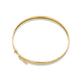 Stone and Strand 14K Yellow Gold Je Ne Regrette Gold Bangle Top Image