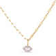 Kiss Off Pave Choker Necklace