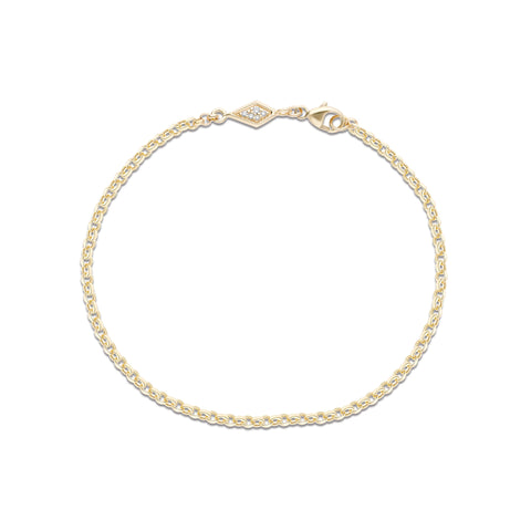 Kite Pave Diamond Bracelet